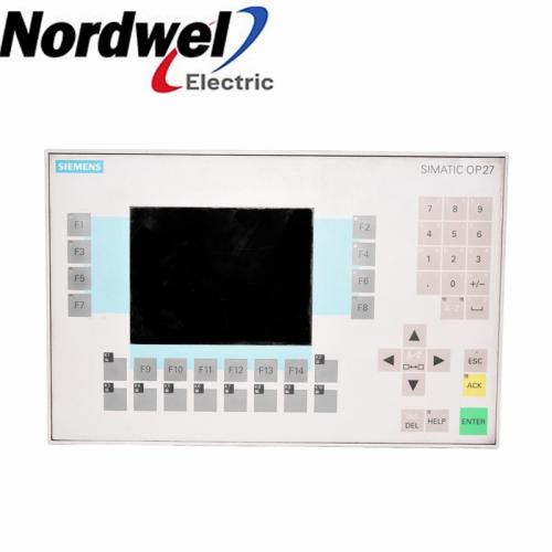 SIEMENS | 6AV3627-1JK00-0AX0 | OP27 Operator Panel - Monochrome
