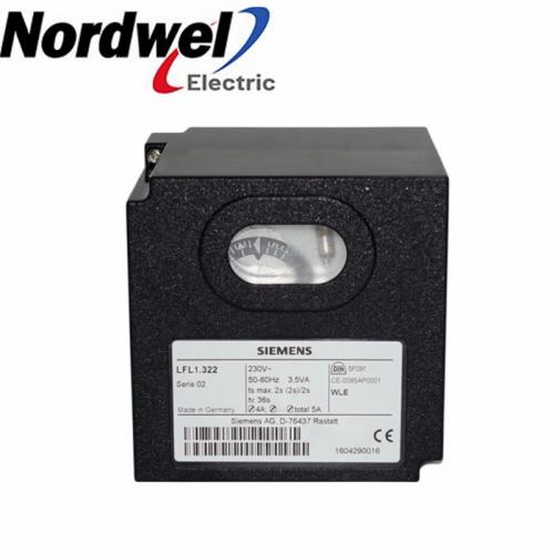 SIEMENS | LFL1.322 | Gas Burner Program Controller
