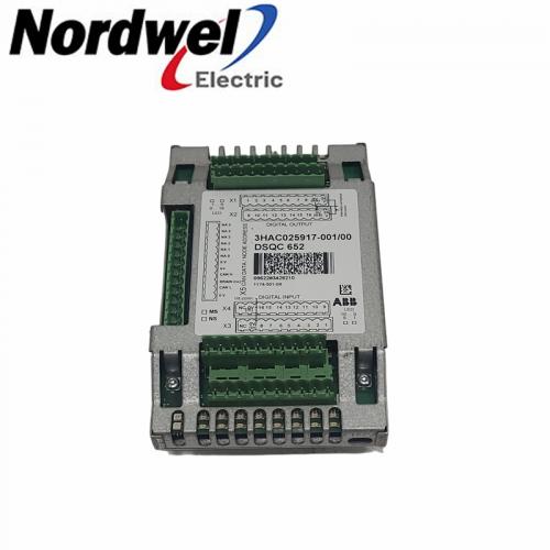 ABB | DSQC652 3HAC025917-001 | IO module
